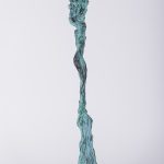 Turnare – sculptură în lut ars patinat, artist Petru Leahu – Petru Leahu – O Galerie de Artă