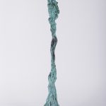Turnare – sculptură în lut ars patinat, artist Petru Leahu – Petru Leahu – O Galerie de Artă