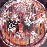 Primăvara promisă – tehnică mixtă, artistă Cristina Marian – Cristina Marian – O Galerie de Artă