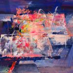 Oglinzile trecutului II – pictură în acrilic, artistă Cristina Marian – Cristina Marian – O Galerie de Artă