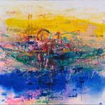 Comunitate – pictură în ulei, artist Iurie Cojocaru – Iurie Cojocaru – O Galerie de Artă