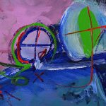 Agartha – pictură în acrilic, artist Emanuel Bumbu – Emanuel Bumbu – O Galerie de Artă