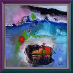 Agartha – pictură în acrilic, artist Emanuel Bumbu – Emanuel Bumbu – O Galerie de Artă