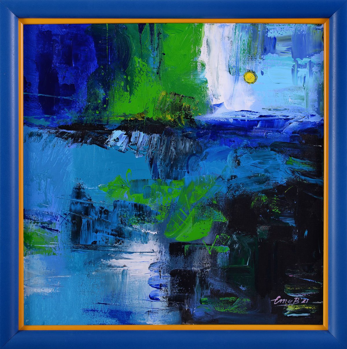 Avatar – pictură în acrilic, artist Emanuel Bumbu – Emanuel Bumbu – O Galerie de Artă