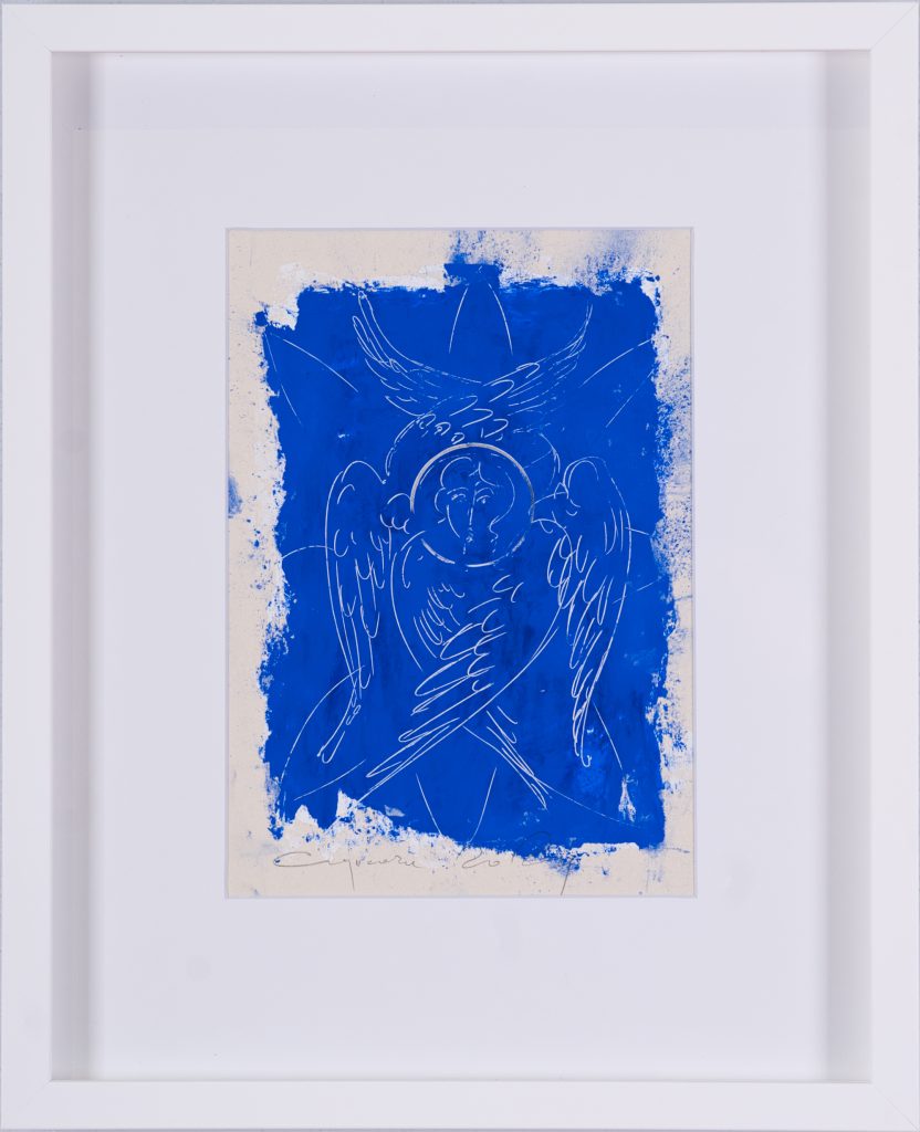 Heruvim – pictură în ulei, artist Iurie Cojocaru – Iurie Cojocaru – O Galerie de Artă