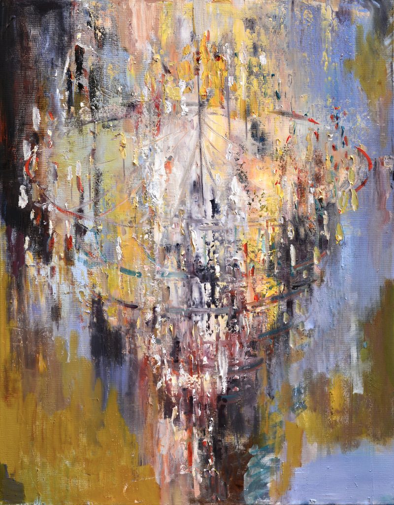 Prosper – pictură în ulei, artistă Cristina Marian – Cristina Marian – O Galerie de Artă