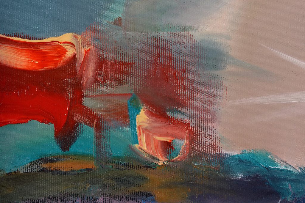 Peisaj imposibil – pictură în acrilic, artist Emanuel Bumbu – Emanuel Bumbu – O Galerie de Artă