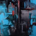 Poiezie – pictură în acrilic, artist Emanuel Bumbu – Emanuel Bumbu – O Galerie de Artă