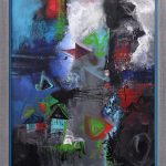 Lumea mea – pictură în acrilic, artist Emanuel Bumbu – Emanuel Bumbu – O Galerie de Artă