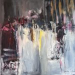 Introspecție 3 – pictură în acrilic, artistă Mariana Papară – Mariana Papară – O Galerie de Artă