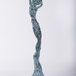 Unduire vie – sculptură în lut ars patinat, artist Petru Leahu – Petru Leahu – O Galerie de Artă