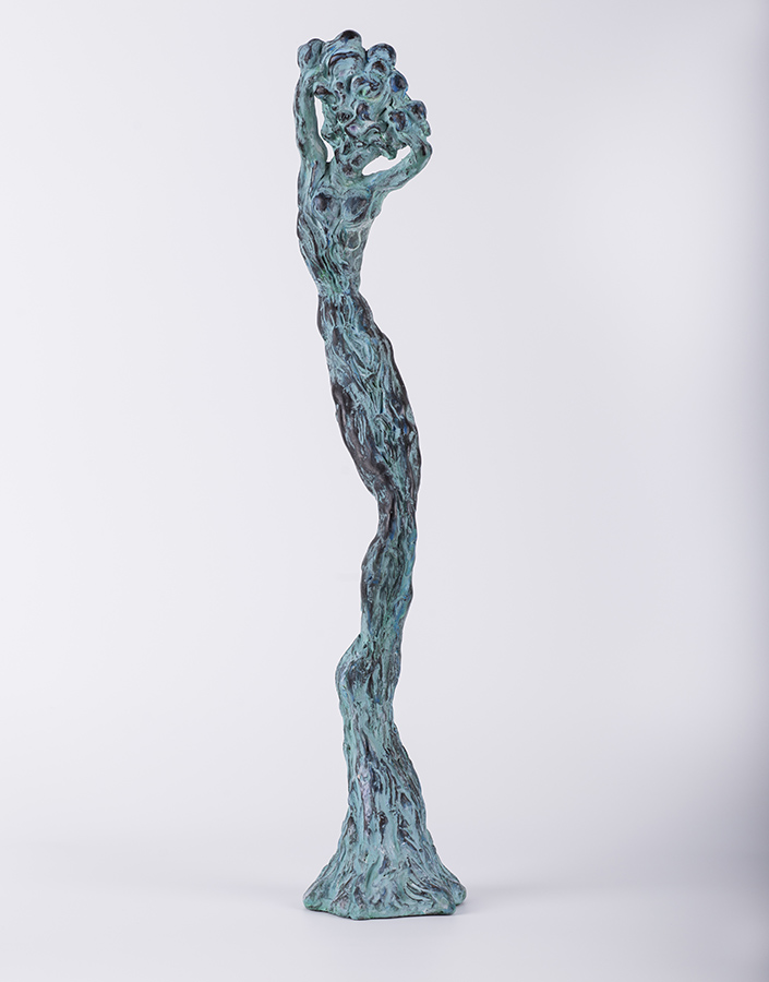 Unduire vie – sculptură în lut ars patinat, artist Petru Leahu – Petru Leahu – O Galerie de Artă