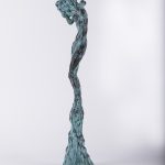 Unduire vie – sculptură în lut ars patinat, artist Petru Leahu – Petru Leahu – O Galerie de Artă