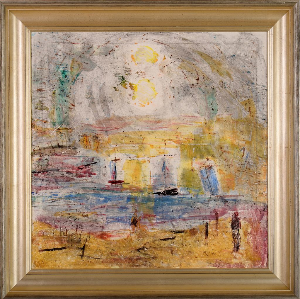 Înainte de furtună – pictură în ulei, artist Octavian Cosman – Octavian Cosman – O Galerie de Artă