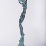 Unduire vie II – sculptură în lut ars patinat, artist Petru Leahu – Petru Leahu – O Galerie de Artă