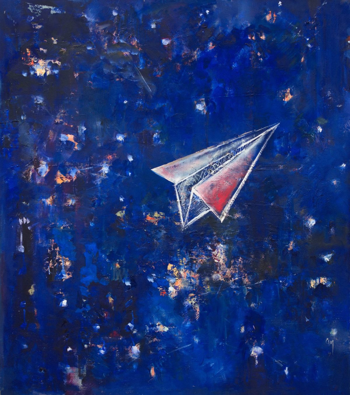 Speranța – pictură în ulei, artistă Cristina Marian – Cristina Marian – O Galerie de Artă