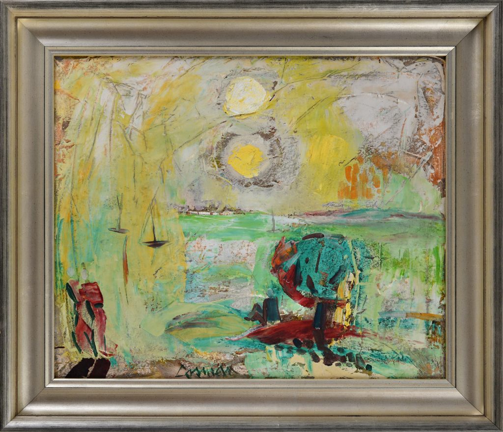 După furtună – pictură în ulei, artist Octavian Cosman – Octavian Cosman – O Galerie de Artă