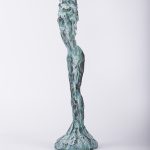 Povara darului – sculptură în lut ars patinat, artist Petru Leahu – Petru Leahu – O Galerie de Artă