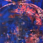 Doua ceruri – pictură în acrilic, artistă Cristina Marian – Cristina Marian – O Galerie de Artă