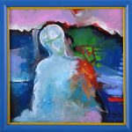 Meditație – pictură în acrilic, artist Emanuel Bumbu – Emanuel Bumbu – O Galerie de Artă