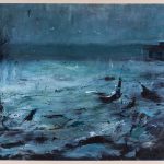Silent – pictură în ulei, artistă Edmona – Edmona – O Galerie de Artă