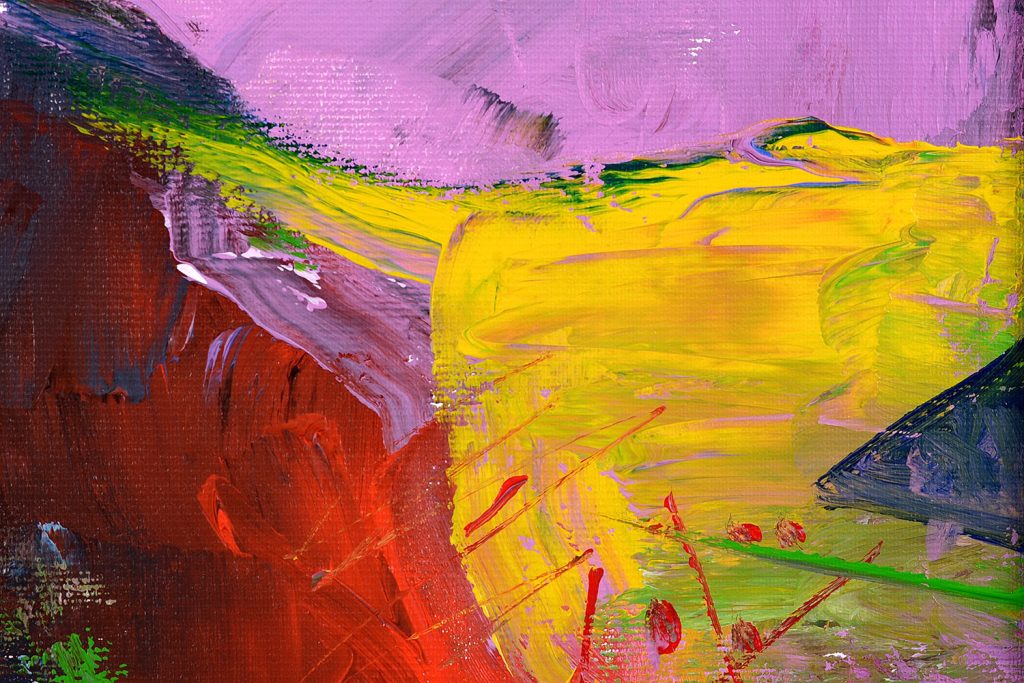 Deal însorit – pictură în acrilic, artist Emanuel Bumbu – Emanuel Bumbu – O Galerie de Artă