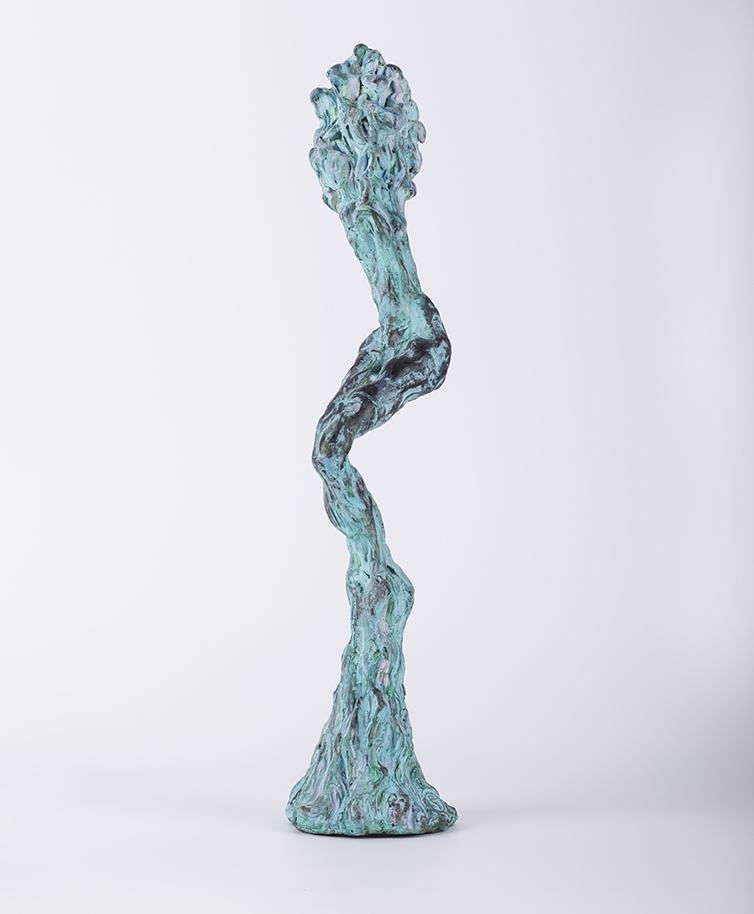 Dansul viței – sculptură în lut ars patinat, artist Petru Leahu – Petru Leahu – O Galerie de Artă