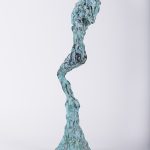 Dansul viței – sculptură în lut ars patinat, artist Petru Leahu – Petru Leahu – O Galerie de Artă