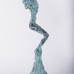 Dansul viței – sculptură în lut ars patinat, artist Petru Leahu – Petru Leahu – O Galerie de Artă