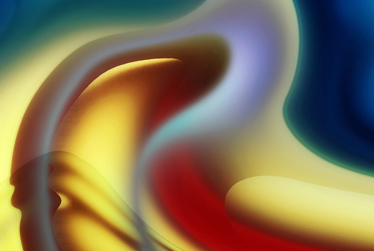 Acvatica 13 plutire înspre azuriu – grafica digitala – fotografie, artist Radu Pop – Radu Pop – O Galerie de Artă