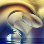 Acvatica 14 răsărind – grafica digitala – fotografie, artist Radu Pop – Radu Pop – O Galerie de Artă
