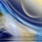 Acvatica 16 interferențe ultramarine – grafica digitala – fotografie, artist Radu Pop – Radu Pop – O Galerie de Artă