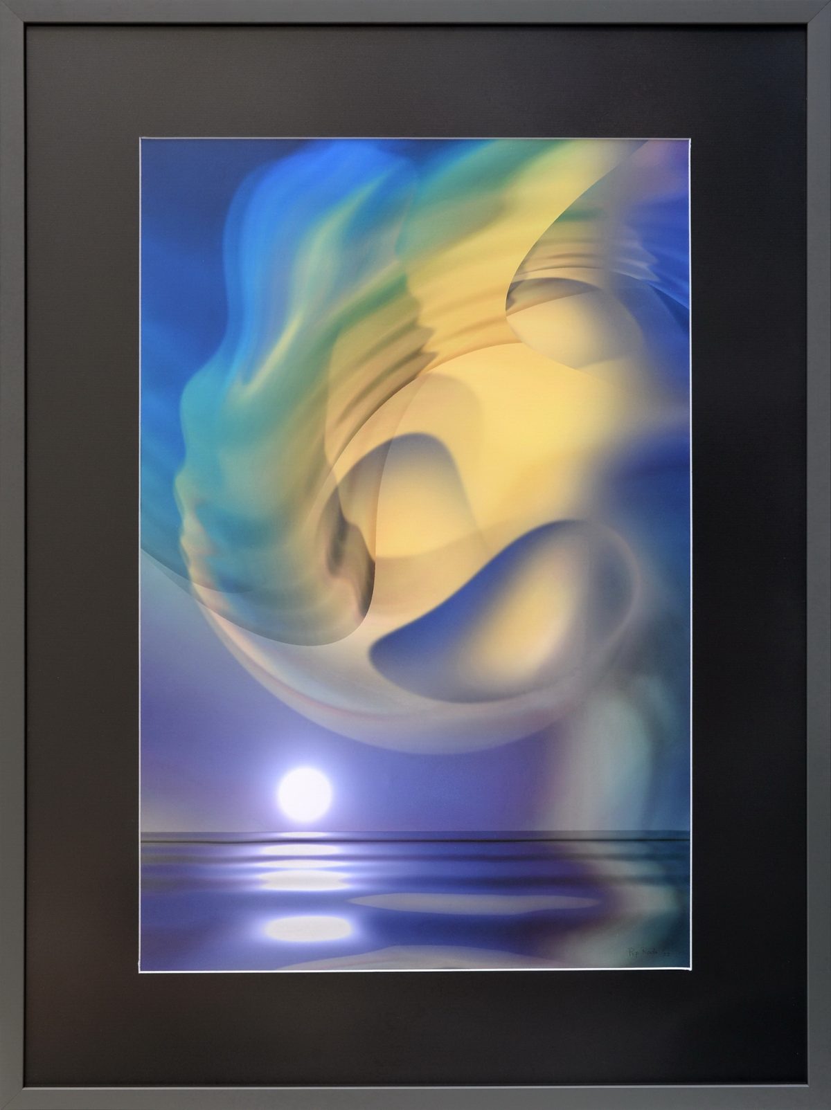 Acvatica 8, la margine de lumi – grafica digitala – fotografie, artist Radu Pop – Radu Pop – O Galerie de Artă