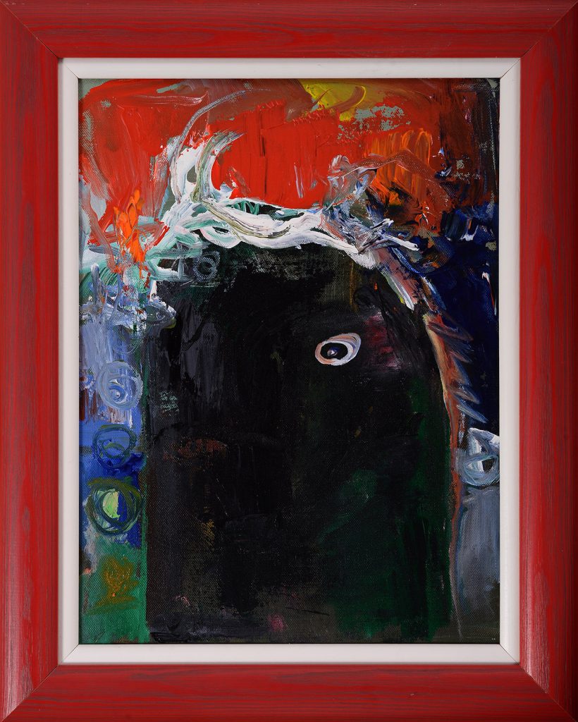 Apostol – pictură în acrilic, artist Emanuel Bumbu – Emanuel Bumbu – O Galerie de Artă