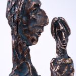Arc peste timp II – sculptură în bronz, artist Liviu Bumbu – Liviu Bumbu – O Galerie de Artă