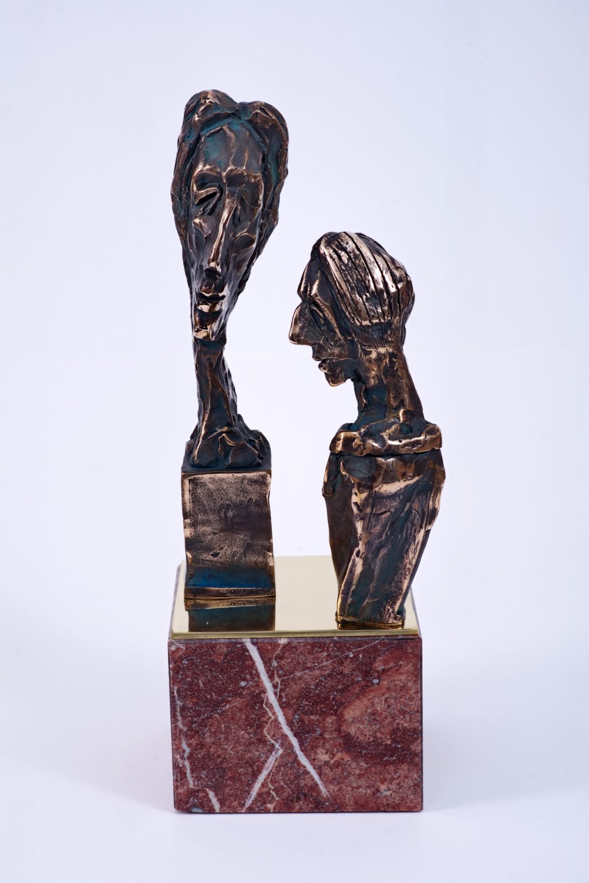 Arc peste timp II – sculptură în bronz, artist Liviu Bumbu – Liviu Bumbu – O Galerie de Artă