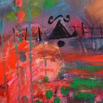 Arhitectură – pictură în acrilic, artist Emanuel Bumbu – Emanuel Bumbu – O Galerie de Artă