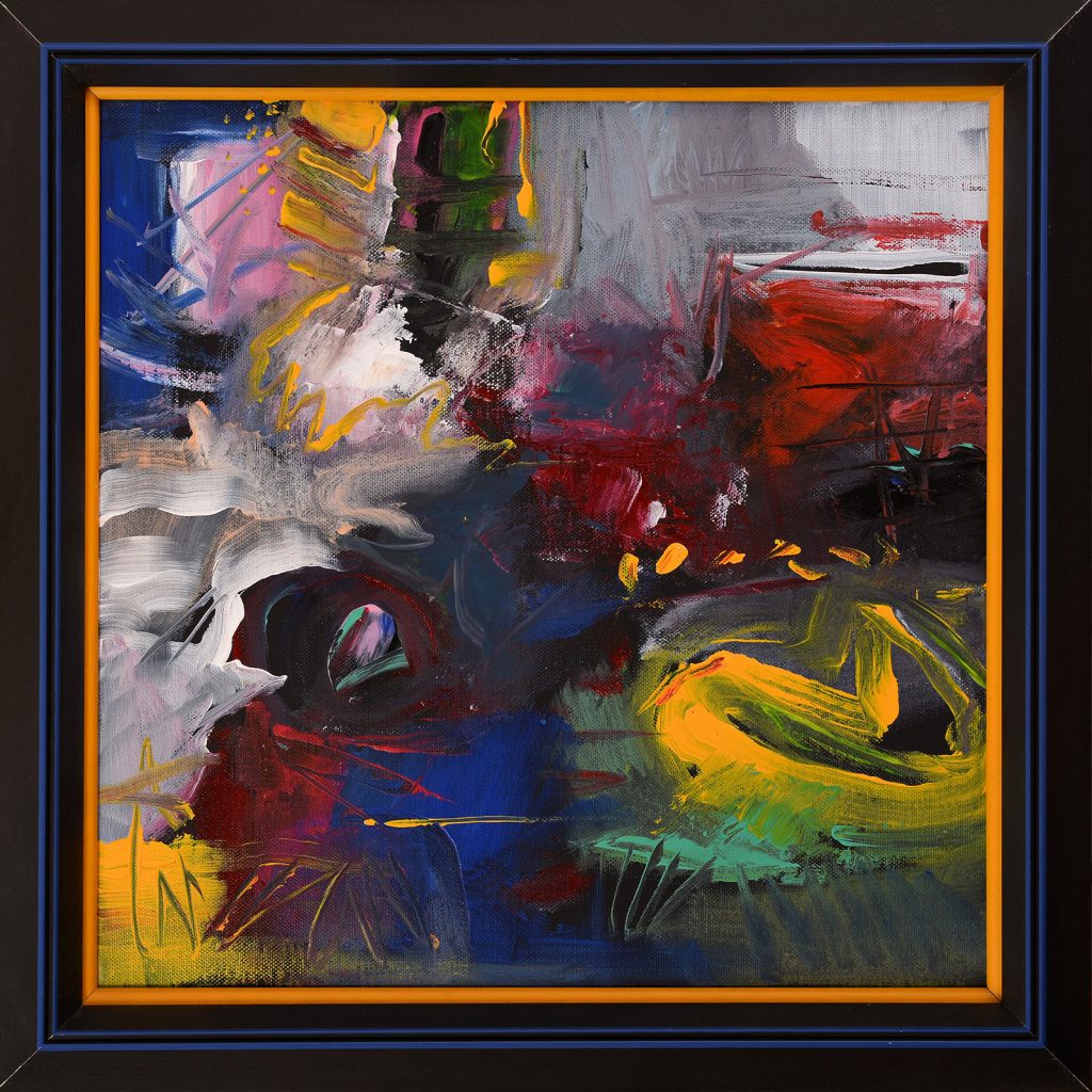 Arșița – pictură în acrilic, artist Emanuel Bumbu – Emanuel Bumbu – O Galerie de Artă