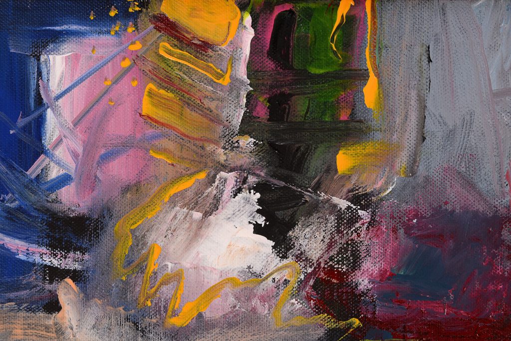 Arșița – pictură în acrilic, artist Emanuel Bumbu – Emanuel Bumbu – O Galerie de Artă