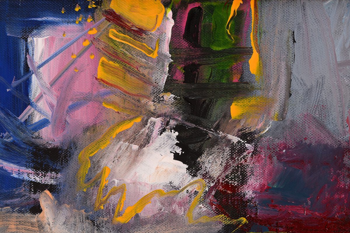 Arșița – pictură în acrilic, artist Emanuel Bumbu – Emanuel Bumbu – O Galerie de Artă