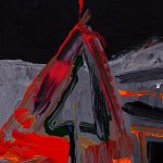 Așteptare – pictură în acrilic, artist Emanuel Bumbu – Emanuel Bumbu – O Galerie de Artă
