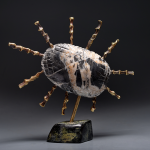 Răsărit – sculptură în piatră, artist Liviu Bumbu – Liviu Bumbu – O Galerie de Artă