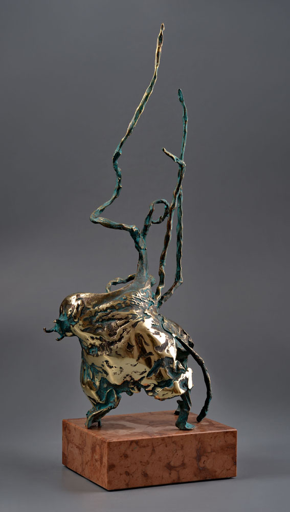 Centaur – sculptură în bronz, artist Liviu Bumbu – Liviu Bumbu – O Galerie de Artă