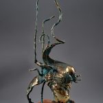 Centaur – sculptură în bronz, artist Liviu Bumbu – Liviu Bumbu – O Galerie de Artă