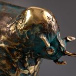 Centaur – sculptură în bronz, artist Liviu Bumbu – Liviu Bumbu – O Galerie de Artă