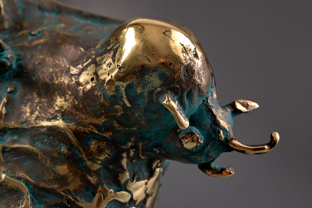 Centaur – sculptură în bronz, artist Liviu Bumbu – Liviu Bumbu – O Galerie de Artă