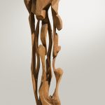 Coloana lemn I – sculptură în lemn, artist Liviu Bumbu – Liviu Bumbu – O Galerie de Artă
