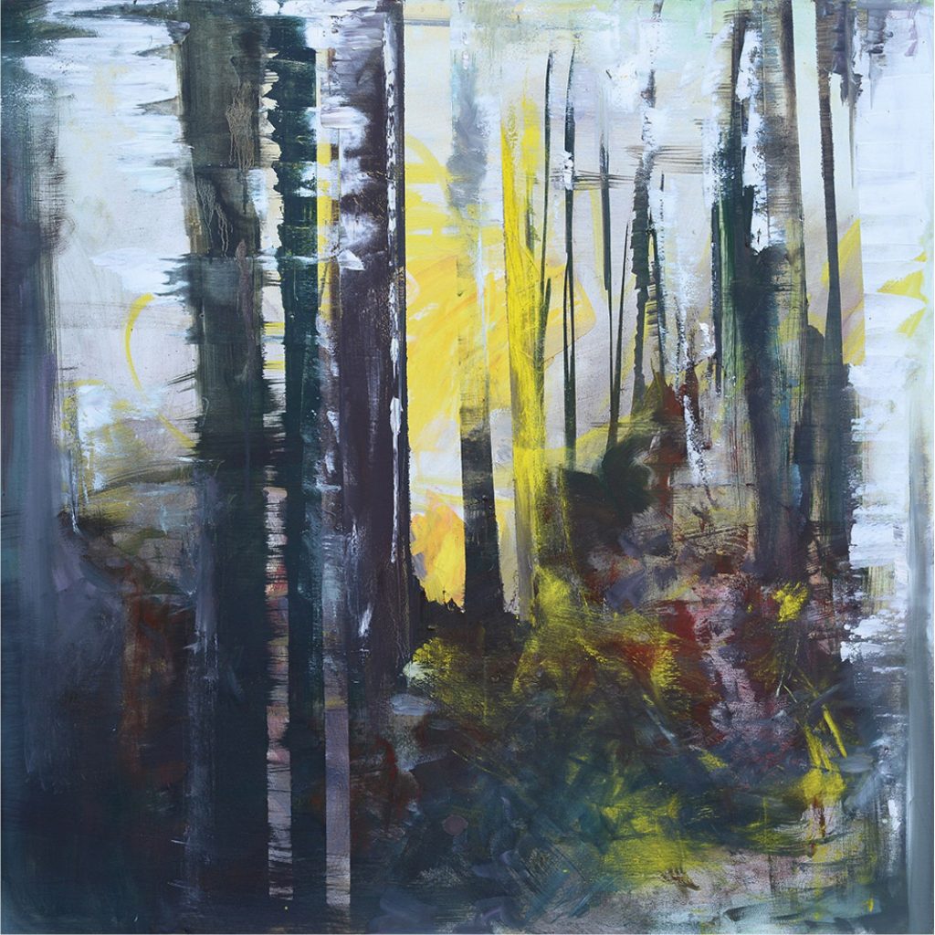 Contre – jour – pictură în ulei, artistă Cristina Marian – Cristina Marian – O Galerie de Artă