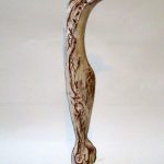 Vița în floare II – sculptură în lut ars patinat, artist Petru Leahu – Petru Leahu – O Galerie de Artă