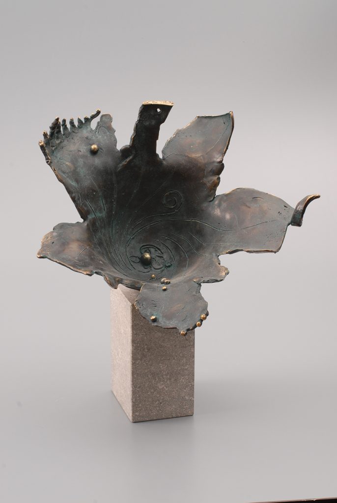 Explozie solară II – sculptură în bronz, artist Liviu Bumbu – Liviu Bumbu – O Galerie de Artă